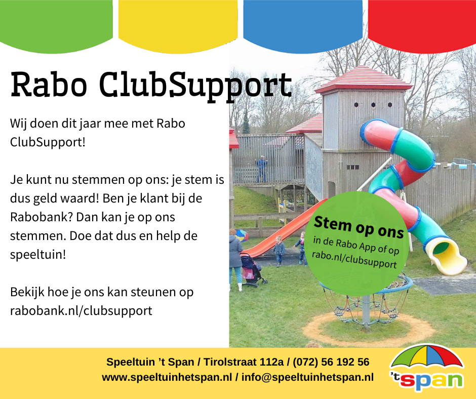 Steun ’t Span via Rabo Clubsupport
